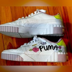 Excellent condition Big Girls 7 PUMA Cali Bouquet